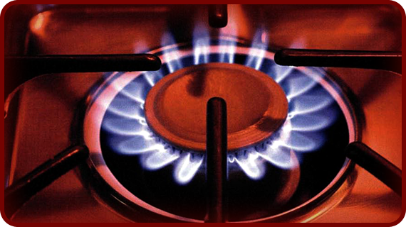 Natural gas is found in the soil after living things break down under pressure. This gas is used as a fuel for such things as heating our homes and cooking food.